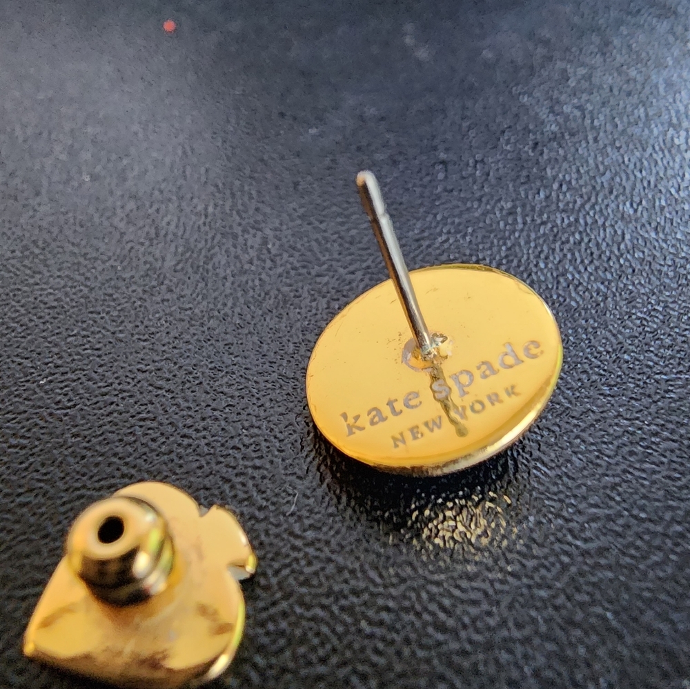 Kate Spade Gold Earrings - Picture 2 of 2